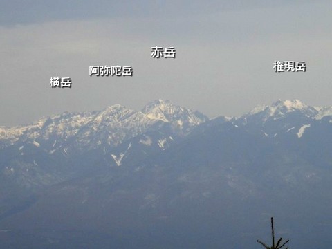 雪の入笠山！