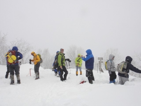 雪の赤城山！