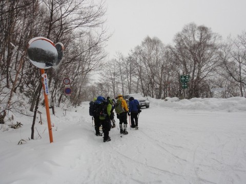 雪の赤城山！