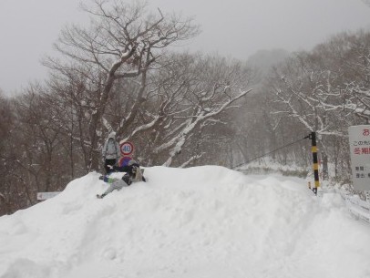 雪の赤城山！