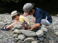 BBQ in 嵐山渓谷