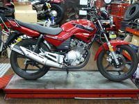 ヤマハ　ＹＢＲ125　雨　寒い　エンジン不調