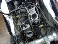 アプリリア　RS250　キャブレターメンテナンス