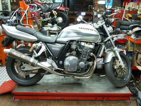ホンダ　CB1000SF  キャブレターメンテナンス