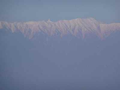 眺めの良い里山へ