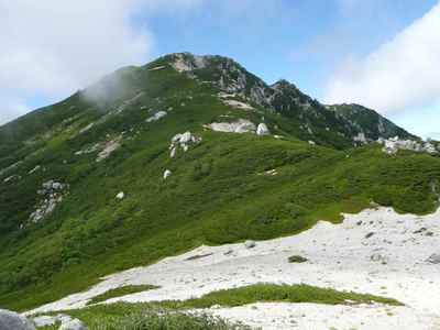 秋風吹く稜線へ・空木岳