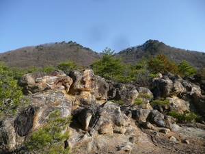 今日の散歩・麻績城山、ノロシ山　おまけで長峰山