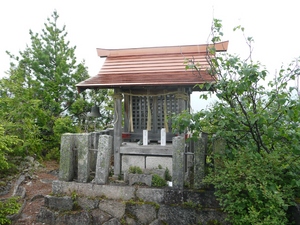 有明山下見登山