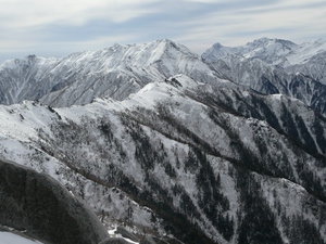 燕岳で冬山足慣らし～