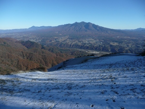 ヤツと甲斐駒を眺めに日向山～