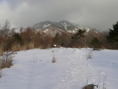 冬の権現岳～