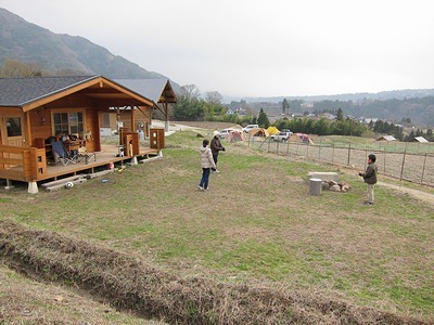 （キャンプレポ）　いなかの風　（長野）　（1日目）