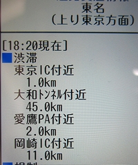 中央道の恐怖