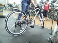 息子の自転車♪