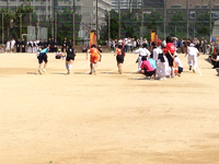 部活対抗リレー
