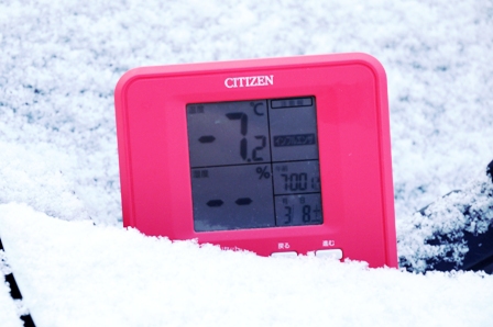 キャンプ第7弾　雪中キャンプ