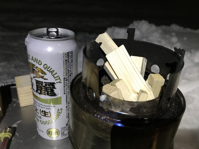 今年初の雪中キャンプ！エルム高原家族旅行村11月25日～26日