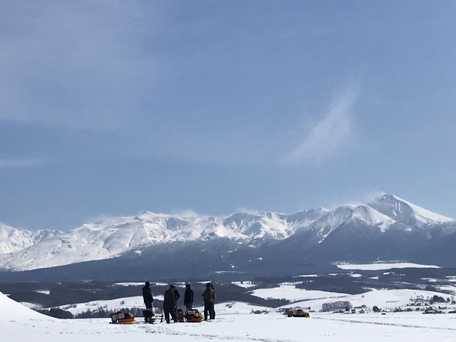 新幕の試し張りは冬のソロソロの集いで！フラワーランドかみふらの　2月23日～24日
