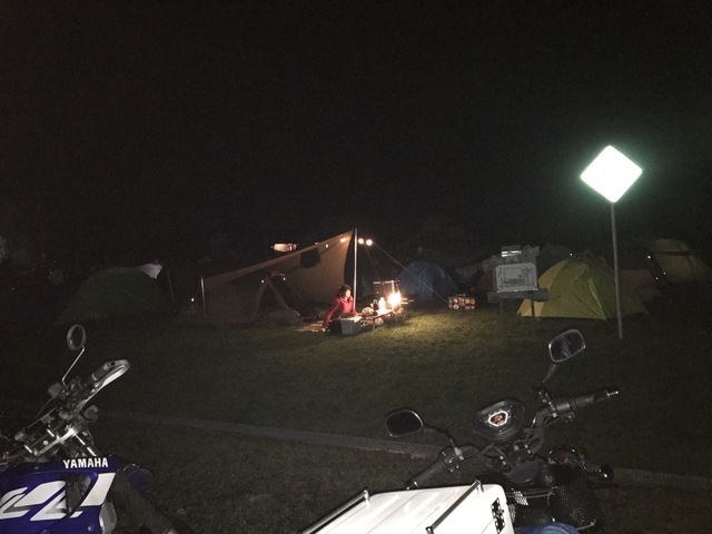 お盆に河童が火を噴く！ライダーの集い西興部森林公園キャンプ場８月１５日～１６日