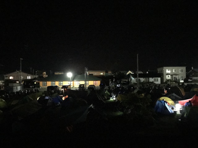 お盆に河童が火を噴く！ライダーの集い西興部森林公園キャンプ場８月１５日～１６日