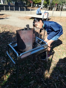 久しぶりのBBQを庄和総合公園で 2017/11/17 23:10:54