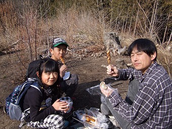 宝登山と秩父アルプス