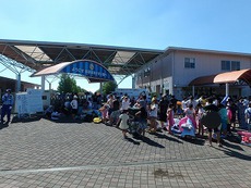 里姫のお友達と、加須はなさき公園プール 2016/08/04 14:39:34