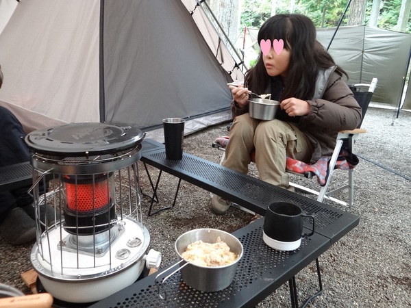 10月キャンプ！四尾連湖龍雲荘キャンプ場