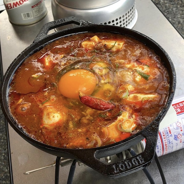 【おうちでアウトドア】麻婆豆腐