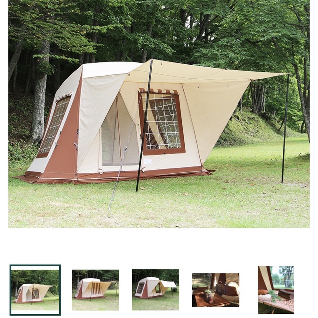 テンマクデザイン ツーピークキャビン テント、タープ 新品未使用 tent 
