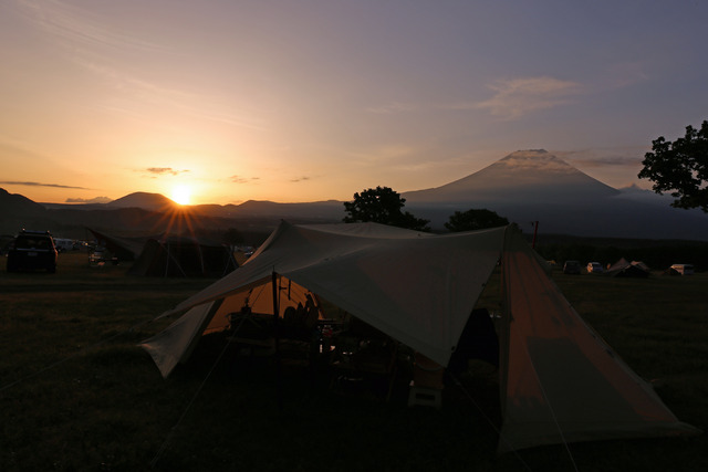 富士山くっきり！ふもとっぱらキャンプレポ