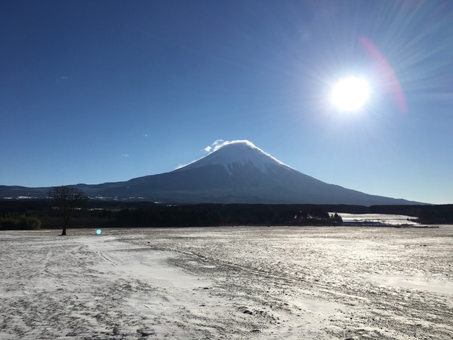 ふもとっぱらでお座敷スタイル冬キャンプ