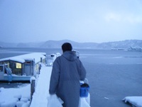 野尻湖へワカサギ釣り行ってきました