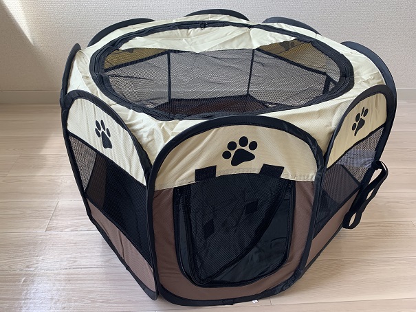 new!!!キャンプ用のわんちゃんゲージ