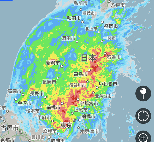 すっかり台風一過ですね