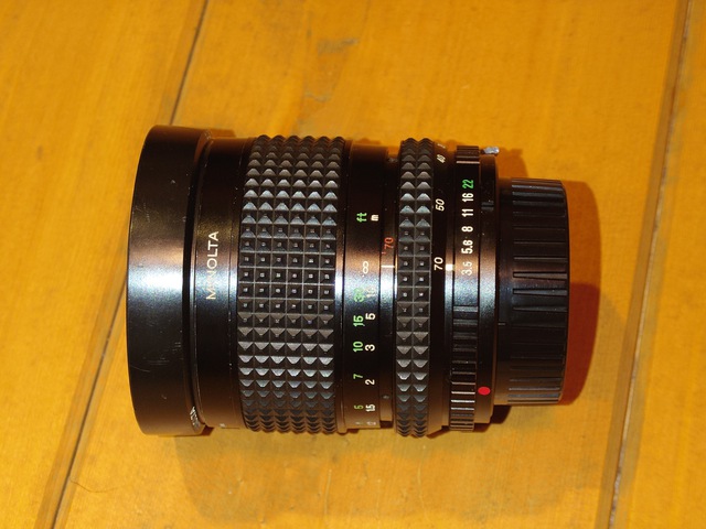 新潟発 疑似餌ライフ:MINOLTA MD 35-70mm 各世代の比較