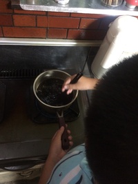 煙で遊んでみました。