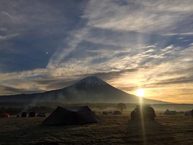 富士の麓でまったりキャンプ