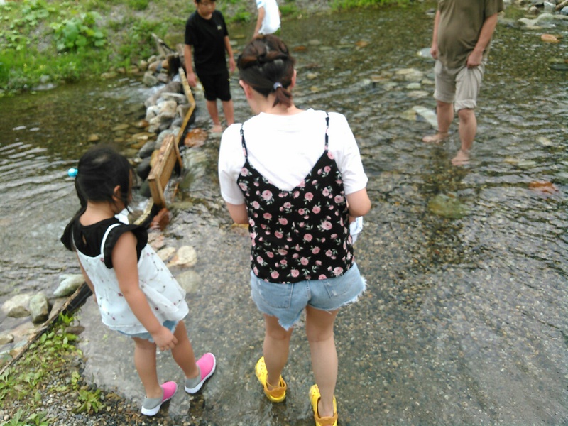 ８月７日～９日湯西川温泉家族旅行　初日編