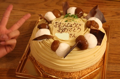 誕生祝い・・