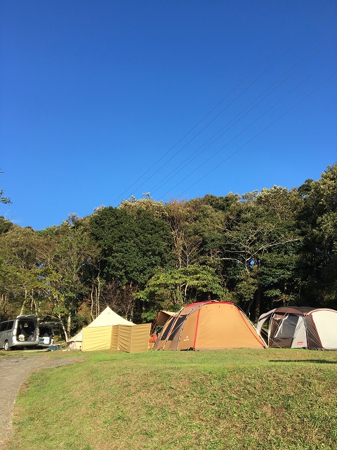 大原上布施オートキャンプ場へ行ってきました