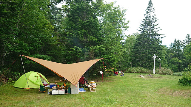 利用期間は短いけどソロキャンプにもおすすめのキャンプ場！美瑛自然の村キャンプ場