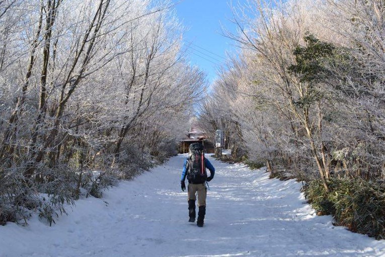 絶景！雪の石鎚山(前編)