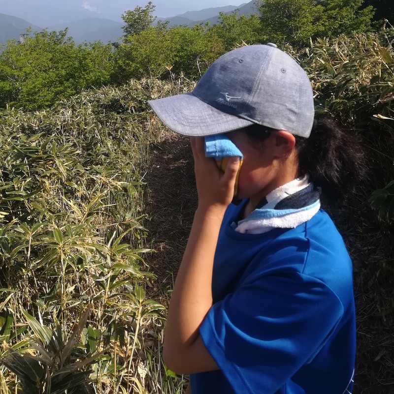 長女と登山