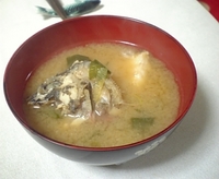 カサゴの味噌汁