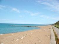 福井県波松海岸で投げ釣り　2009/06/21