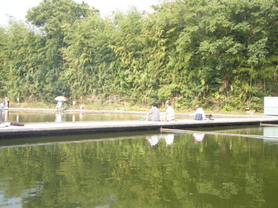 道満河岸へら鮒釣り場