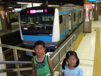 JR線で電車の旅
