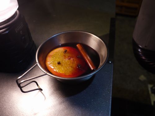 薪スト　焚火の箱　夜の部