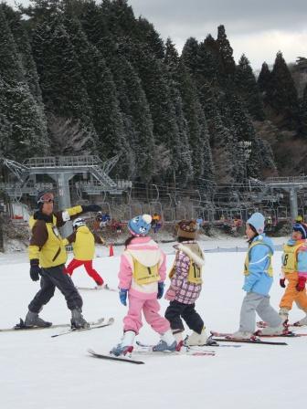 六甲山スキー場～スキー教室。